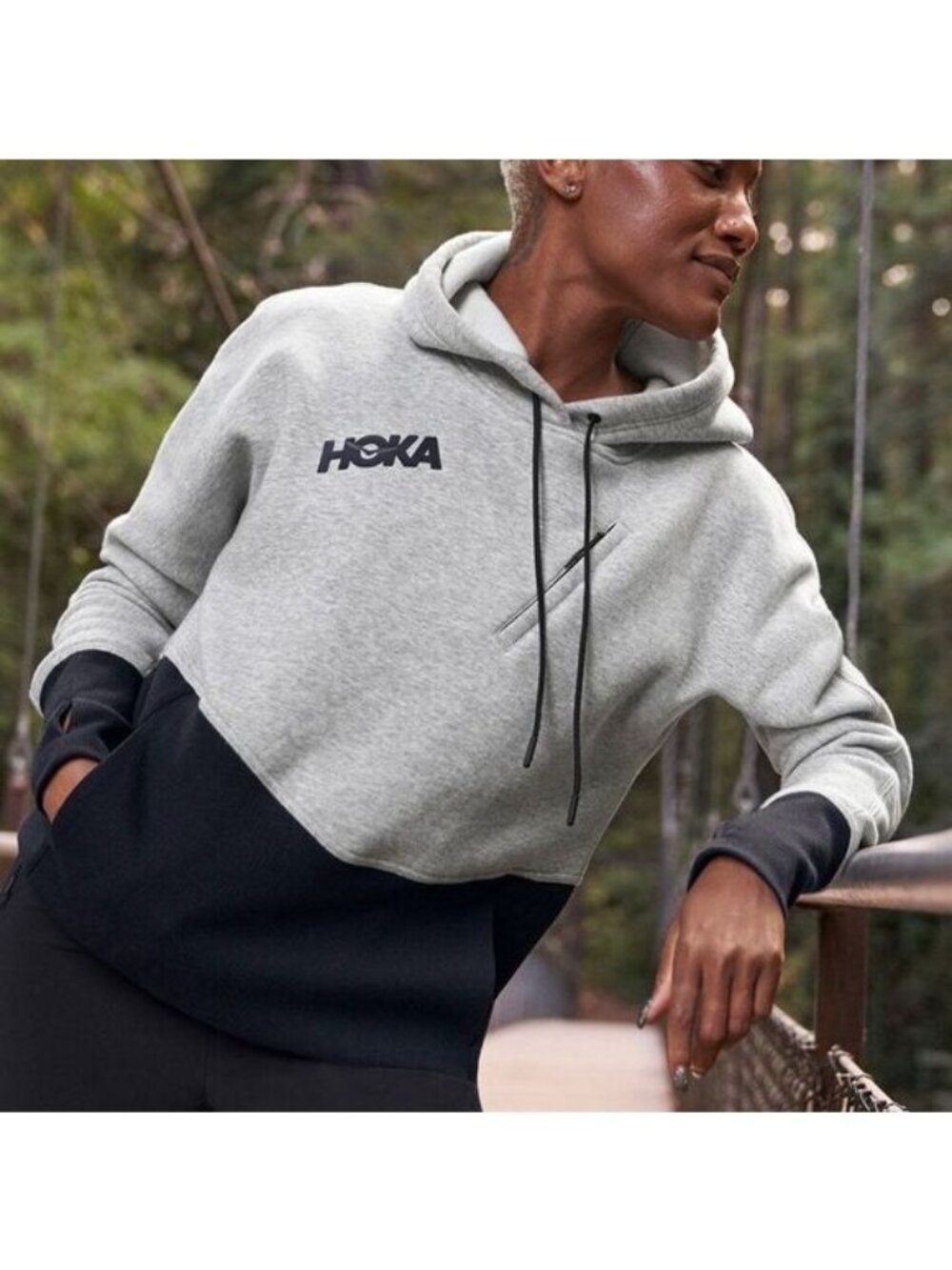 Hoka Colorblock Sweatshirt Hoodie